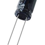 Condensateur radial polarisé 220 µF à 63 VDC