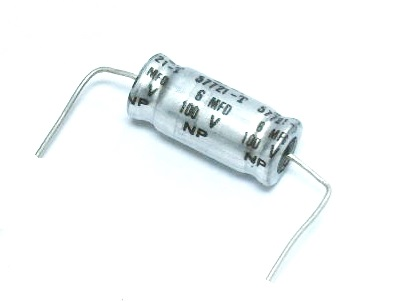 Condensateur non-polarisé 6 μF à 100 VDC