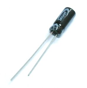 Condensateur radial polarisé 47 µF à 63 VDC