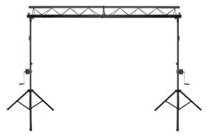 Pont triangulaire pour projecteur avec manivelles