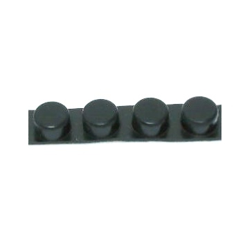 Paquet de 4 pattes de caoutchouc autocollantes