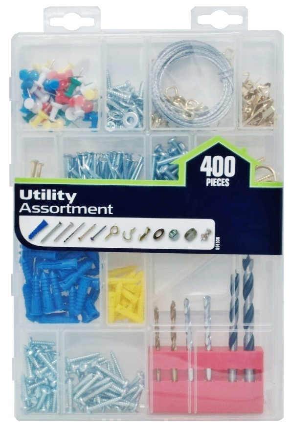 Assortiment de 400 pièces multi-usage