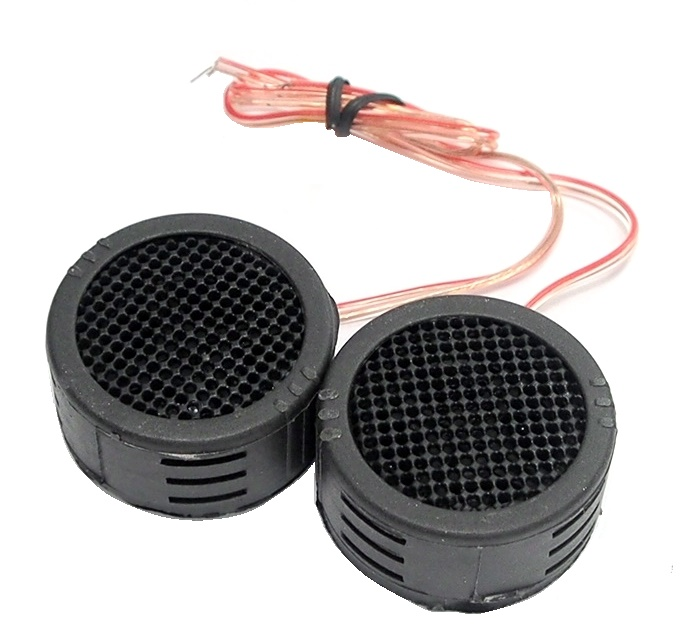 Ensemble de 2 tweeters dôme pour la voiture