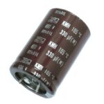 Condensateur polarisé 330 µF à 400 VDC