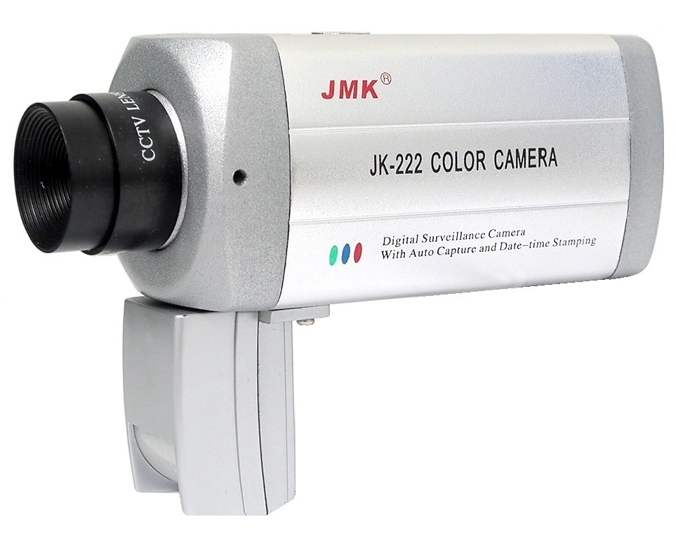 Caméra  int. analogique couleur CCD avec détecteur