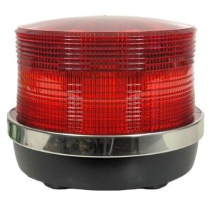Gyrophare rotatif aimanté 12 VDC 6-3/4'' rouge