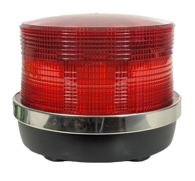 Lumière stroboscopique aimantée 12V 6'' rouge