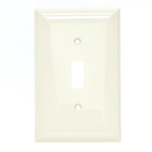 Plaque simple pour interrupteur