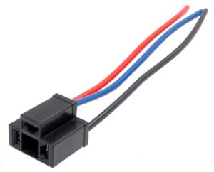 Base pour ampoule H4 3 contacts avec fil de 15 cm