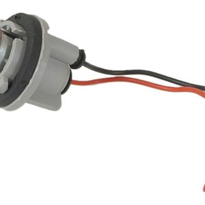 Support simple plastique BA15S avec fil de 15 cm