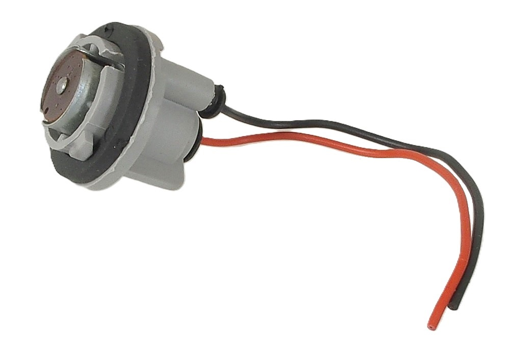 Support simple plastique BA15S avec fil de 12 cm