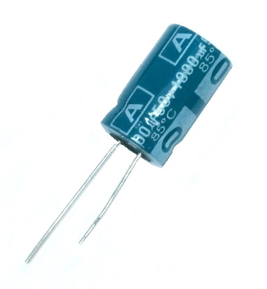 Condensateur radial polarisé 1000 μF à 50 VDC