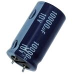 Condensateur polarisé 10 000 µF à 10 VDC 85°C