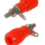 Connecteur banane femelle châssis rouge