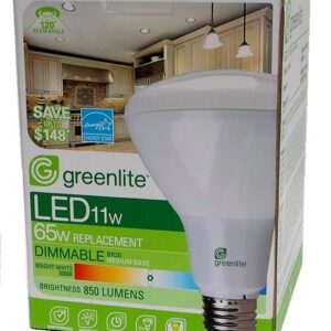 Ampoule au DEL graduelle BR30 de 11 Watts (remplace une ampoule de 65W)Blanc brillant