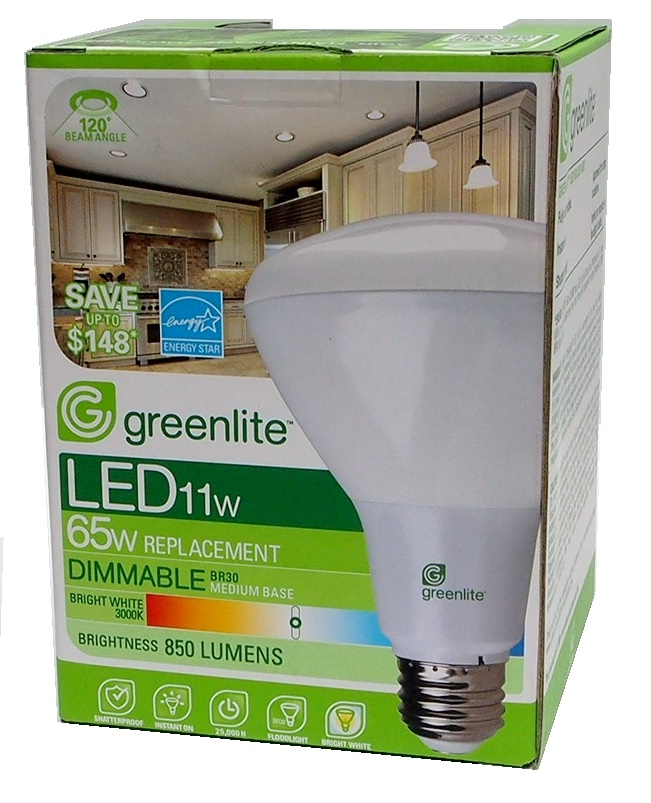 AMPOULE DEL BR30 GRADUELLE 11W (65W) 120V 3000K