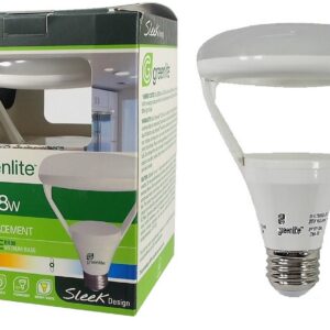 Ampoule au DEL graduelle de 8 Watts (remplace une ampoule de 65W) Blanc brillant