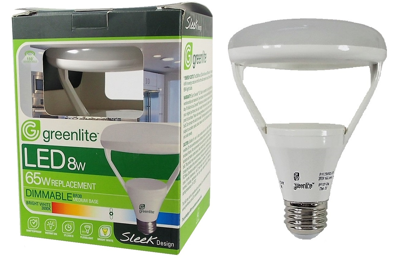 AMPOULE DEL GRADUELLE BR30 120V 8 Watts (65W)