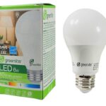 Ampoule au DEL dimmable de 40 Watts ( Consommation réelle: 6 Watts). 120 Volts