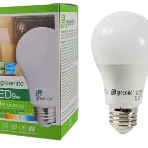 Ampoule au DEL graduelle de 9 Watts (Remplace une ampoule de 60 Watts) Blanc brillant