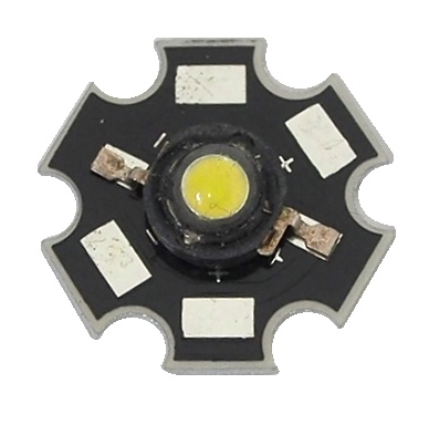 DEL de 1 Watt Surface mount blanc