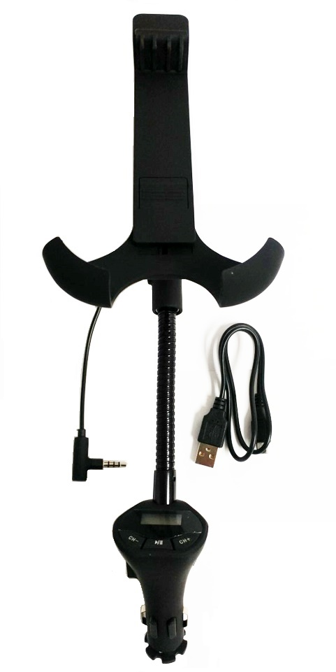 SUPPORT POUR TÉLÉPHONE AVEC TRANSMETTEUR FM