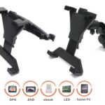 Support à deux fonctions pour voiture pour tablette, lecteur DVD portatif, GPS