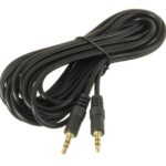 Câble audio stéréo avec fiches 3,5mm (1/8") - 20 ft