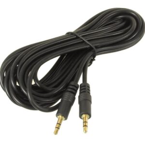 Câble audio stéréo avec fiches 3,5mm (1/8") - 20 ft