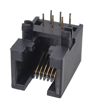 Prise modulaire RJ-12 à 90° pour PCB
