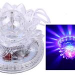 Lampe de décoration qui projette plusieurs couleur