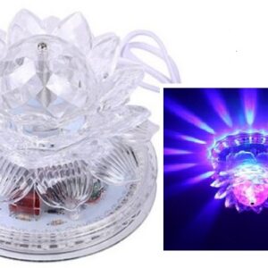 Lampe de décoration qui projette plusieurs couleur