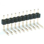 Connecteur header mâle 0.100" 10 contacts pour PCB