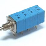 Potentiomètre 4 x 5 Kohms