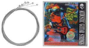 Cordes en acier pour guitare acoustique