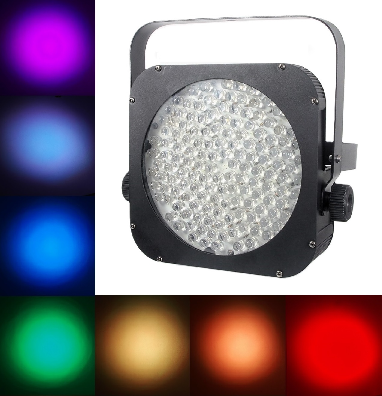 Projecteur PAR mince à 144 DELs (RVB)