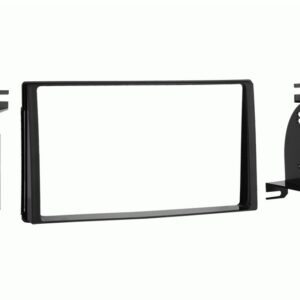 Ensemble de fixation de radio  modèles Hyundai / Kia 2006-2014 (95-7323). Double DIN.