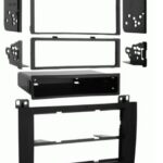 Ensemble de fixation de radio s-din /d-din pour dodge sprinter 07