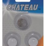 Pile bouton au lithium, paquet de 3, 3 Volt