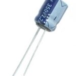 Condensateur polarisé  / 2.2 µF à 350 VDC 105°C