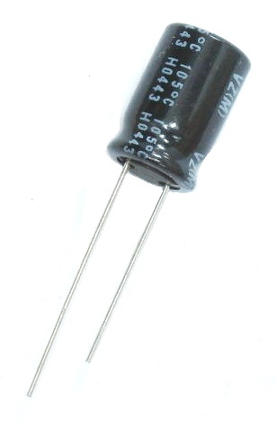 Condensateur polarisé  / 2.2 μF à 160 VDC 105°C