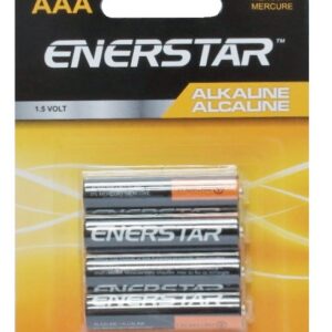Paquet de 4 piles AAA alcaline