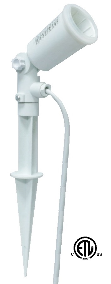 Support pour lumière de parterre avec cordon de 6'