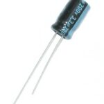Condensateur radial polarisé 3.3 µF à 200 VDC