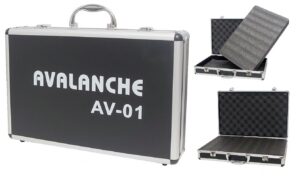 Valise de rangement avec mousse de protection