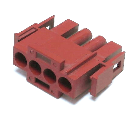 Prise molex 4 contacts mâle 0.093