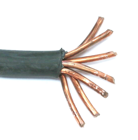 Fil 1 conducteur 2 AWG multibrins noir
