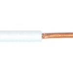 Fil 1 conducteur 14 AWG monobrin blanc