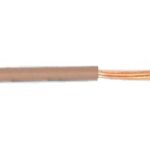 Fil 1 conducteur 20 AWG multibrins brun