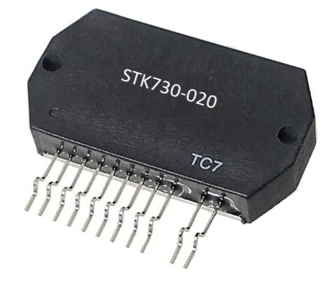 Circuit intégré STK730-020 à 12 contacts